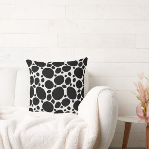 Dalmatian pattern cushion