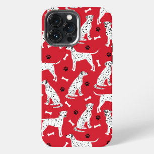 Dalmatian Paws and Bones Case-Mate iPhone Case