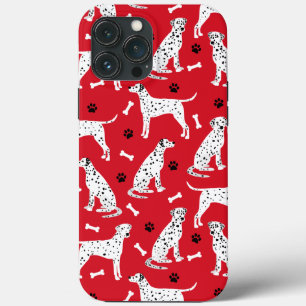 Dalmatian Paws and Bones Case-Mate iPhone Case