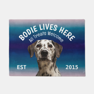 Dalmatian Personalised Dog Lover Doormat