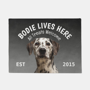 Dalmatian Personalised Dog Lover Doormat