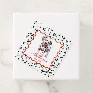 Dalmatian Print Birthday | Black and White party Favour Tags