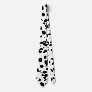 Dalmatian Print Tie