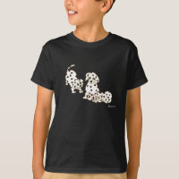 Dalmatian Puppies Kids T- Shirt