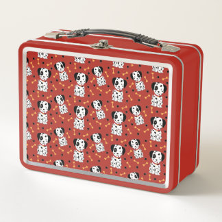 Dalmatian Puppies Metal Lunch Box