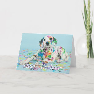 Dalmatian Puppy Card