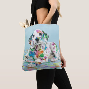 Dalmatian Puppy Tote Bag