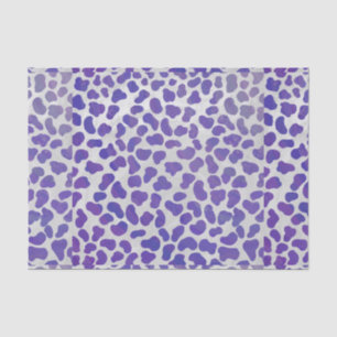 Dalmatian Purple and White Print Tissue Paper