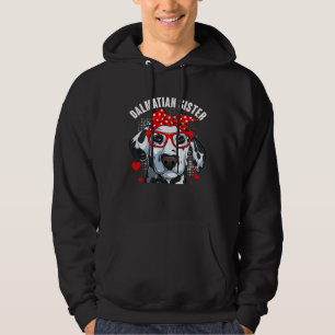 Dalmatian Sister Dog  Family Matching Mother s Day Hoodie
