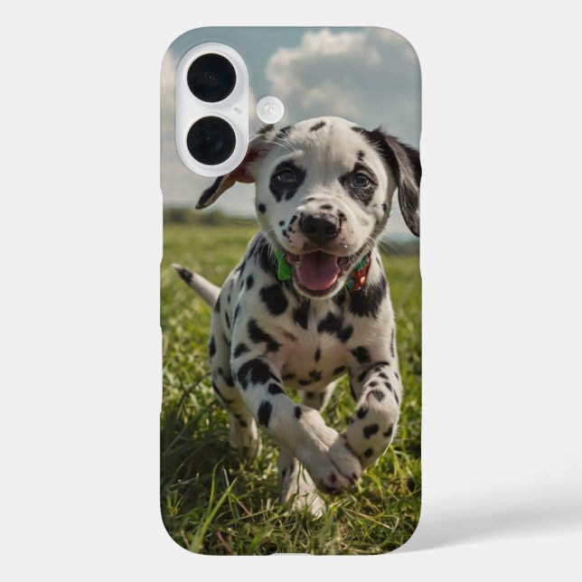 Dalmatian Spot Chase Case-Mate iPhone Case (Back)