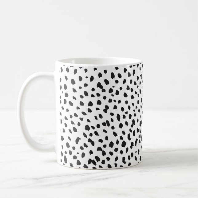 Dalmatian Spots Coffee Mug (Left)