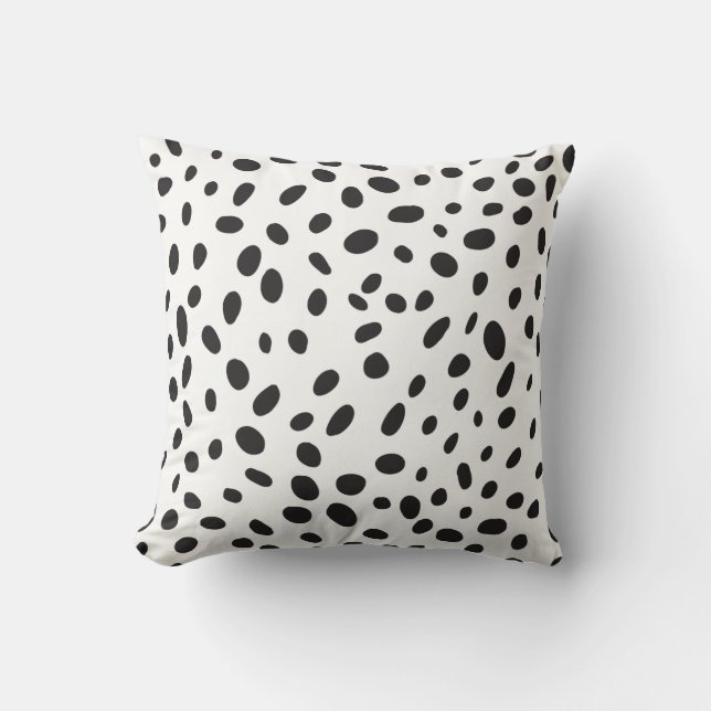 Dalmatian Spots Cushion (Front)