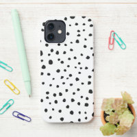 Dalmatian Spots, Dalmatian Dots, Black and White