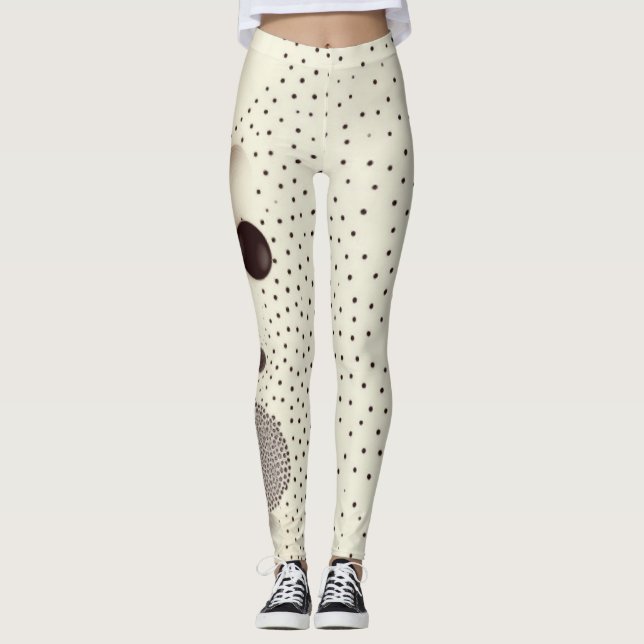 Dalmatian Spots Leggings (Front)