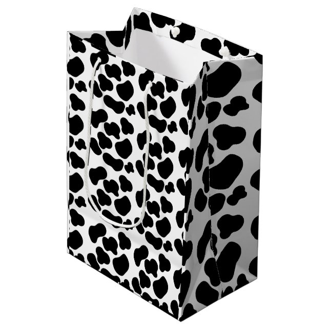 Dalmatian Spots Medium Gift Bag (Front Angled)