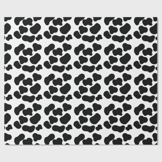 Dalmatian Spots Wrapping Paper (Flat)