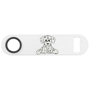 Dalmatian stuffed dog drawing outline simple black