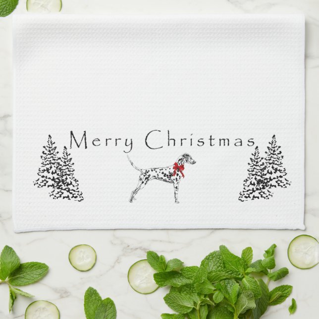 Dalmatian Tea Towel (Folded)