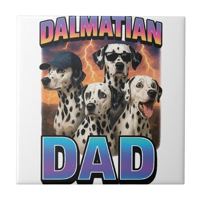 Dalmatian Tile (Front)