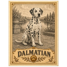 Dalmatian, Vintage Heritage Dog