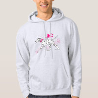 Dalmatian with hearts