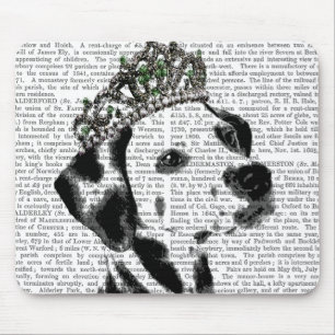 Dalmatian with Tiara 2 Mouse Pad