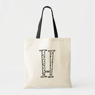 Dalmatians Dots H Tote Bag