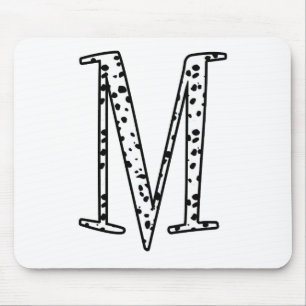 Dalmatians Dots M Mouse Pad