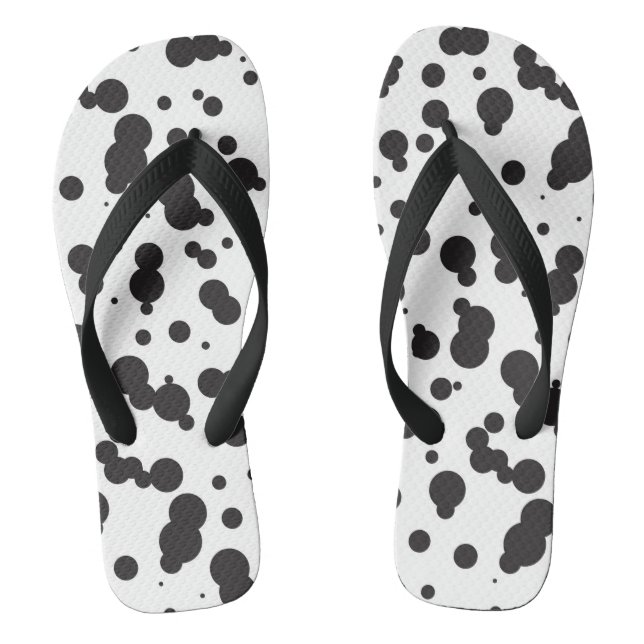 Dalmatine Dots Pattern Jandals (Footbed)