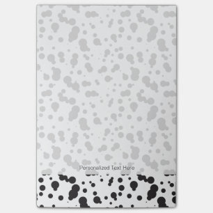 Dalmatine Dots Pattern Post-it Notes