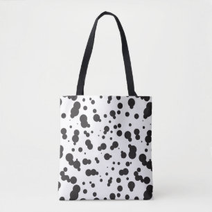 Dalmatine Dots Pattern Tote Bag