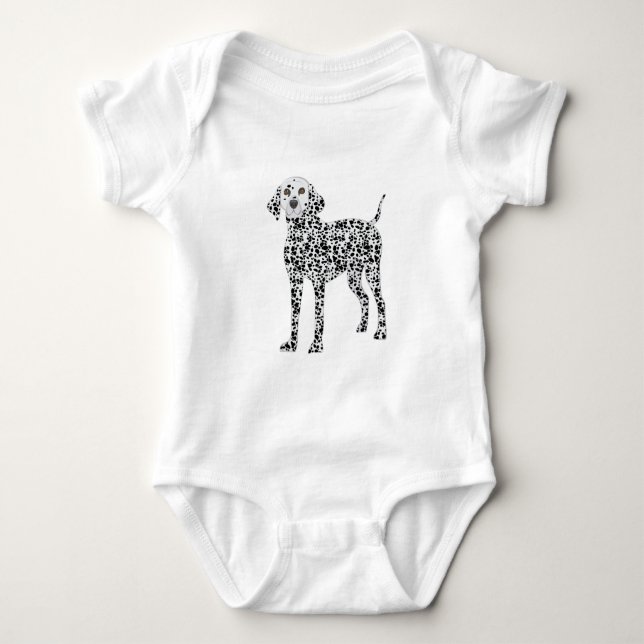 Dalmation Baby Bodysuit (Front)
