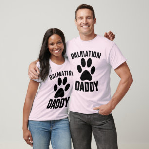 DALMATION DOG DAD DADDY T-shirts