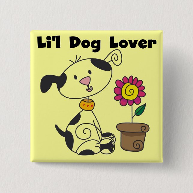 Dalmation Dog Lover Tshirts and Gifts 15 Cm Square Badge (Front)