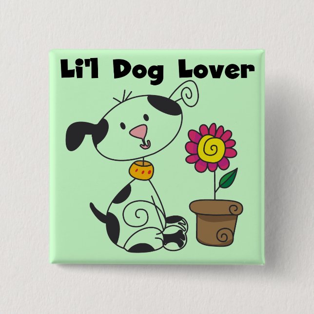 Dalmation Dog Lover Tshirts and Gifts 15 Cm Square Badge (Front)