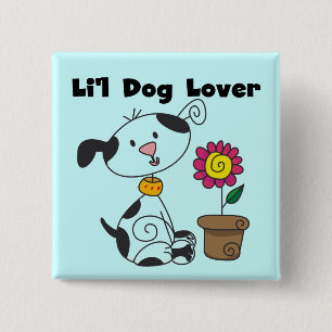 Dalmation Dog Lover Tshirts and Gifts 15 Cm Square Badge