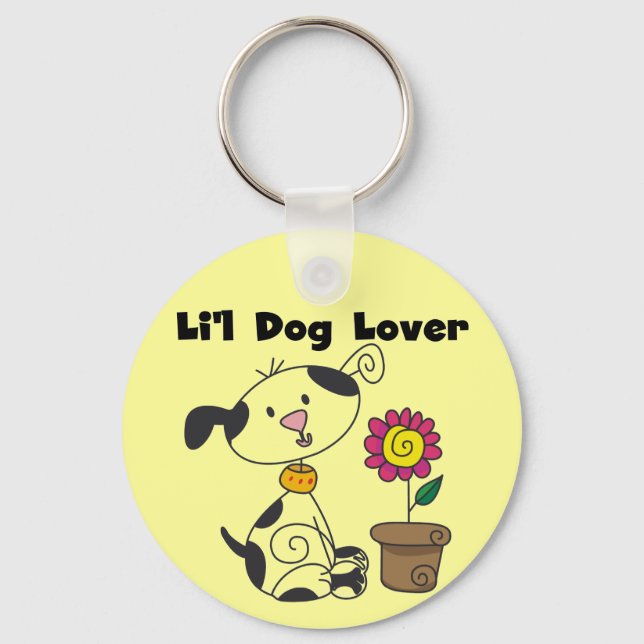 Dalmation Dog Lover Tshirts and Gifts Key Ring (Front)
