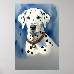 Dalmation Dog Print, Value Poster Paper (Matte)