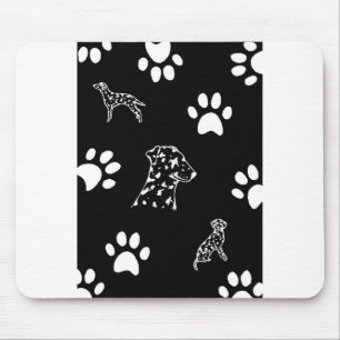 Dalmation puppies paws mouse pad