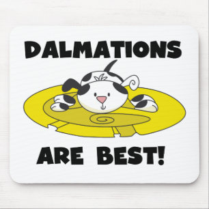 Dalmations Are Best Mousepad
