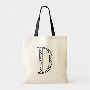 Dalmations Dots D Tote Bag