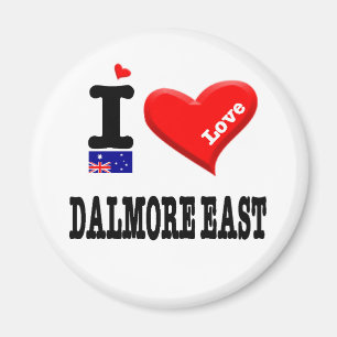 DALMORE EAST - I Love Magnet