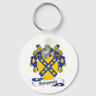 DALRYMPLE FAMILY CREST -  DALRYMPLE COAT OF ARMS KEY RING