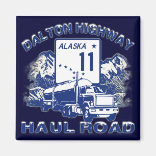 DALTON HIGHWAY HAUL ROAD MAGNET
