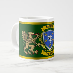 Dalton Irish Shield & Griffins Large Coffee Mug