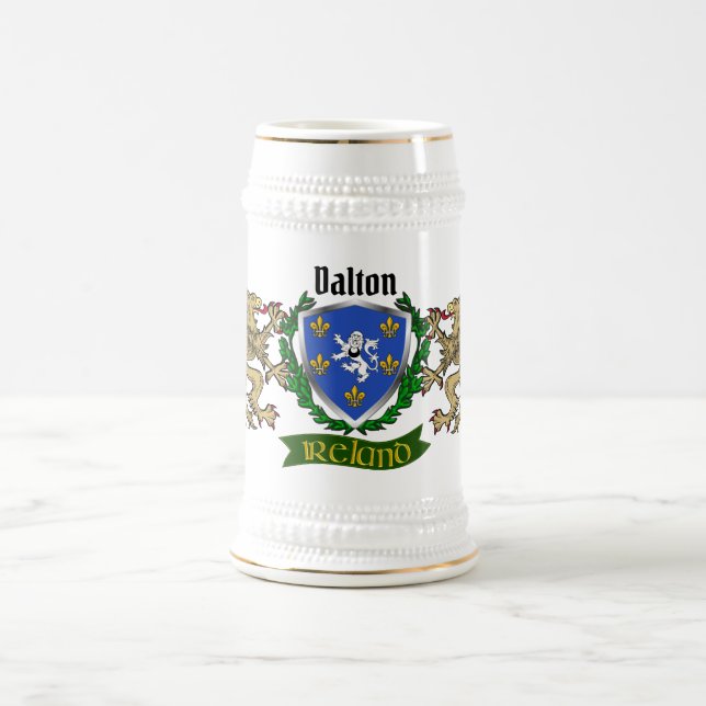 Dalton Irish Shield Personalised Beer Stein (Center)