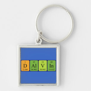 Dalvin periodic table name keyring