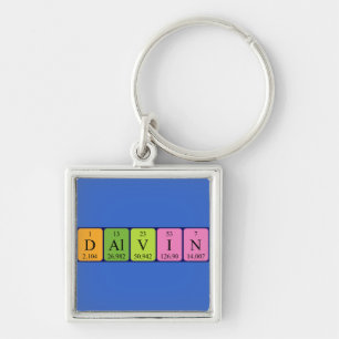 Dalvin periodic table name keyring