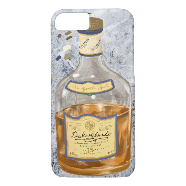 DALWHINNIE whisky illustration Case-Mate iPhone Case (Back)
