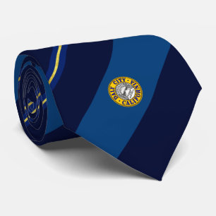 Daly City (California) city flag Neck Tie